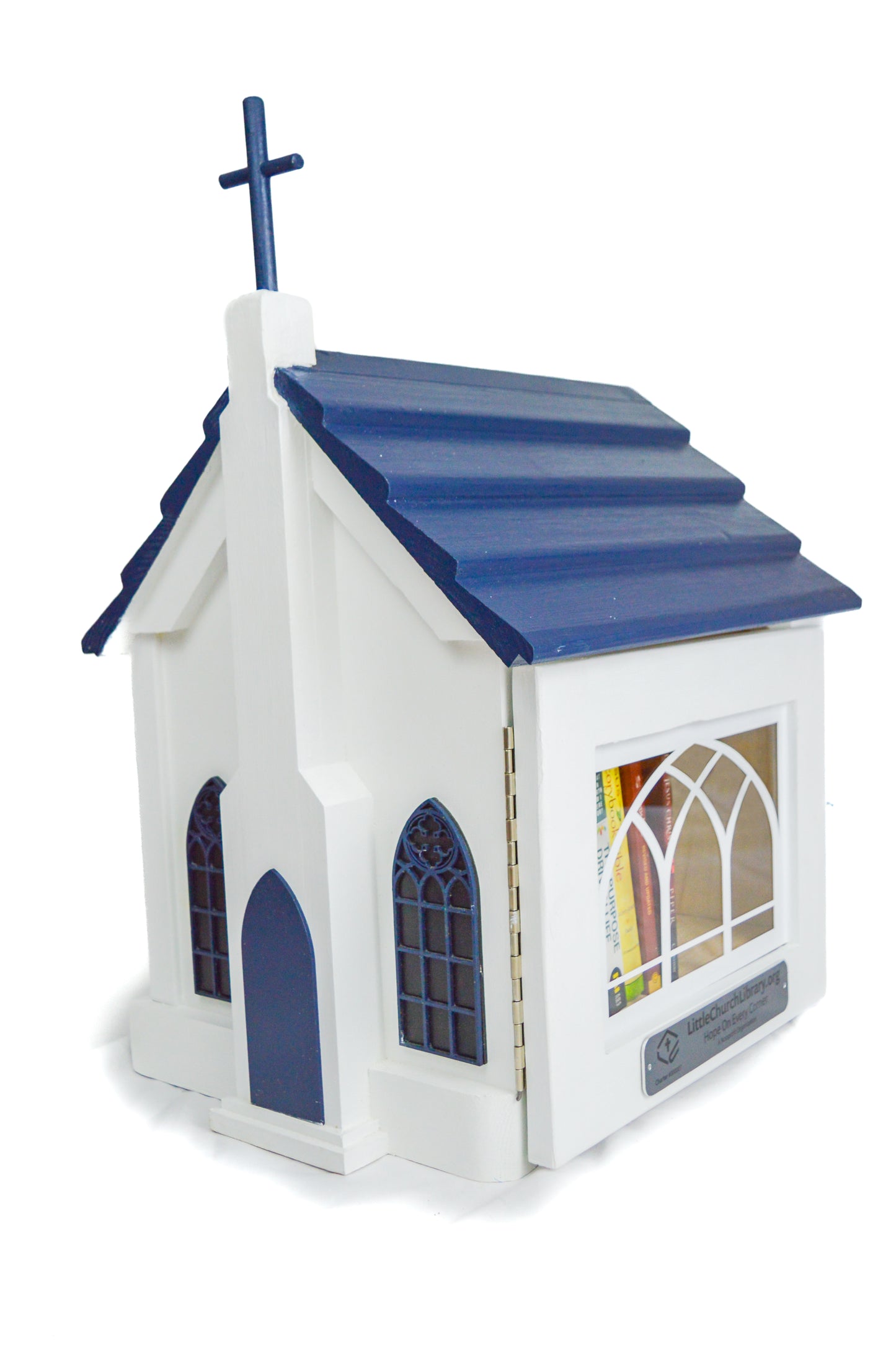 Little Church Library - Blue/Black