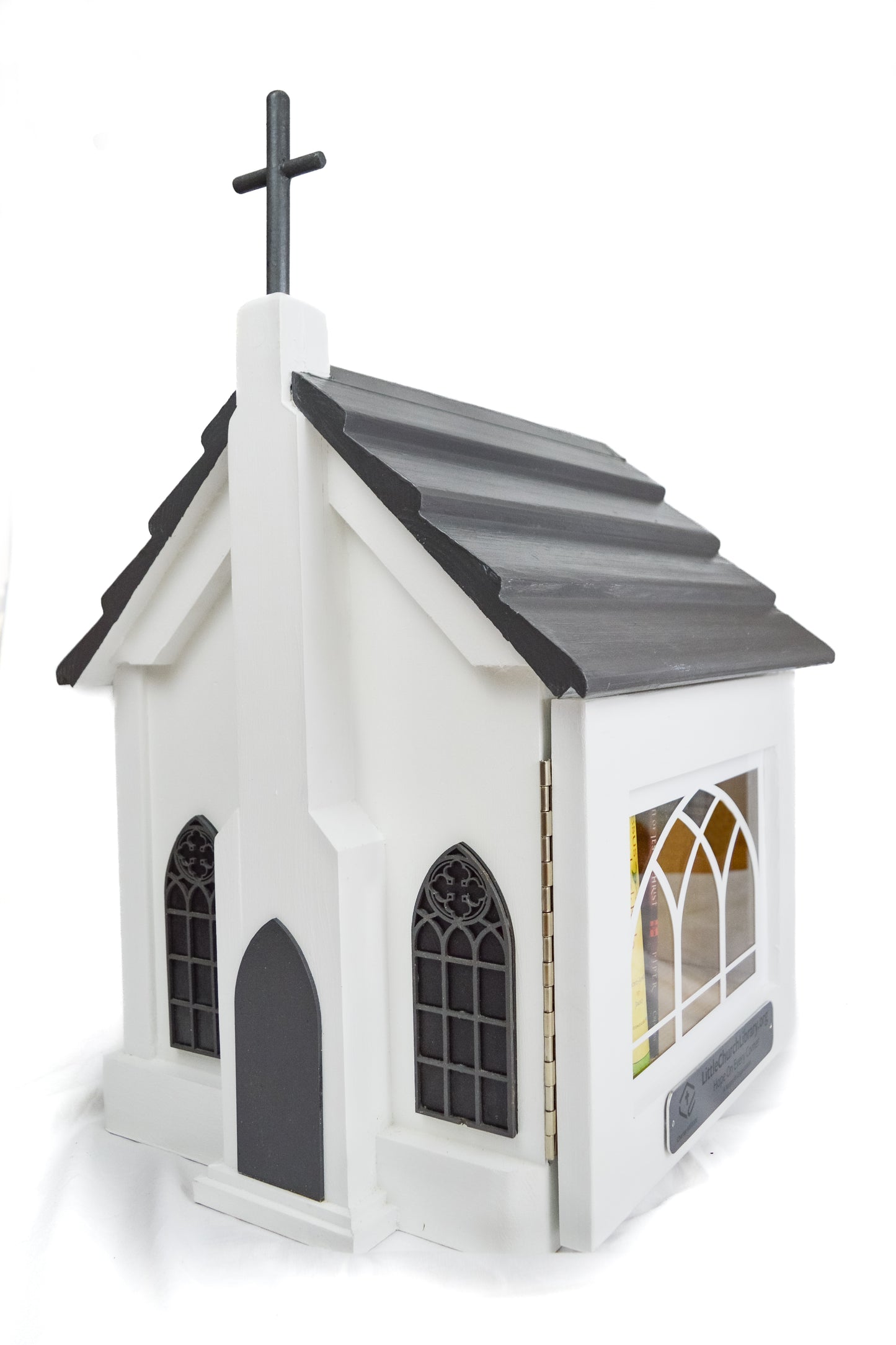 Little Church Library - Gray/Black