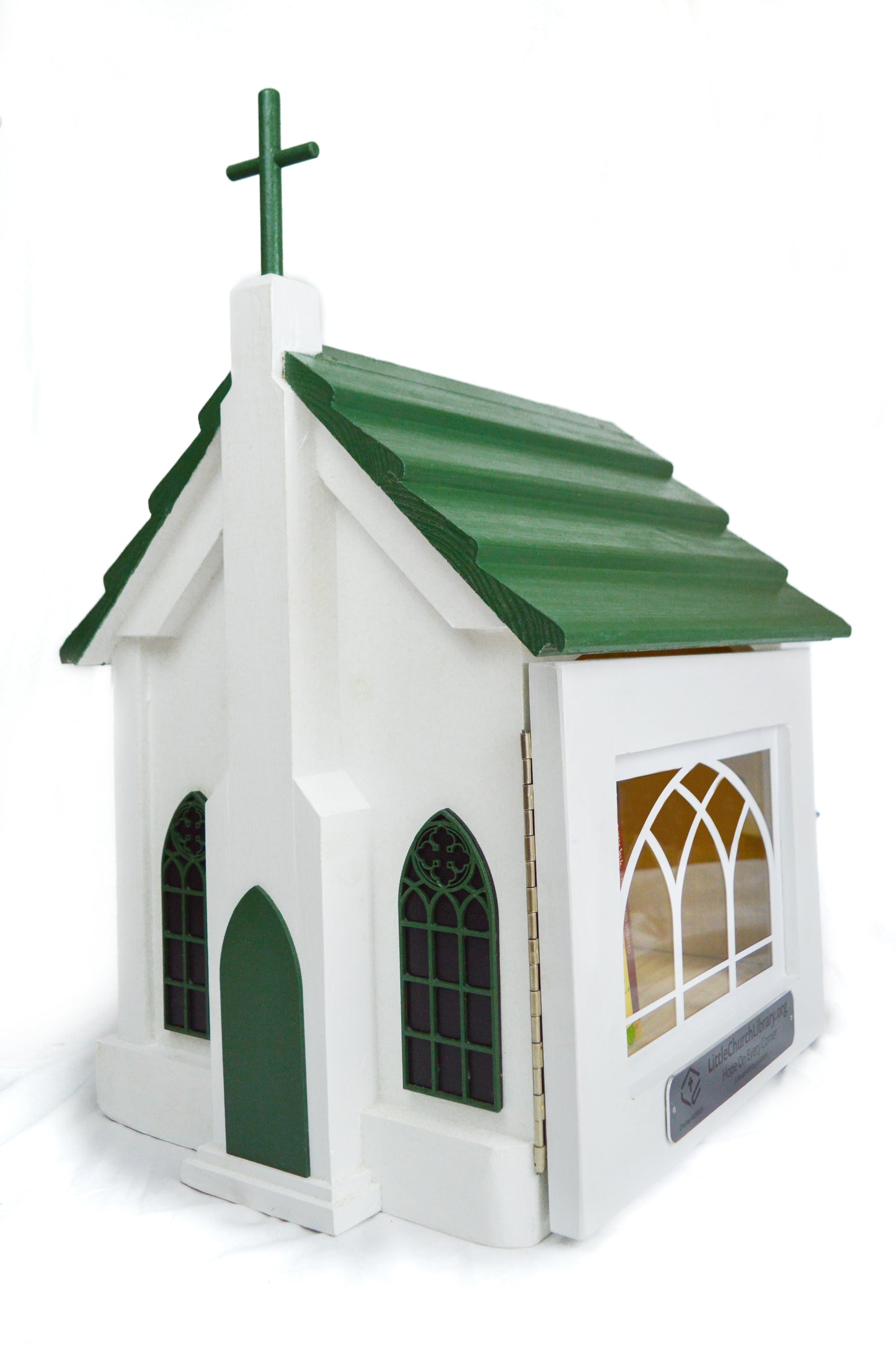 Little Church Library - Green/Black