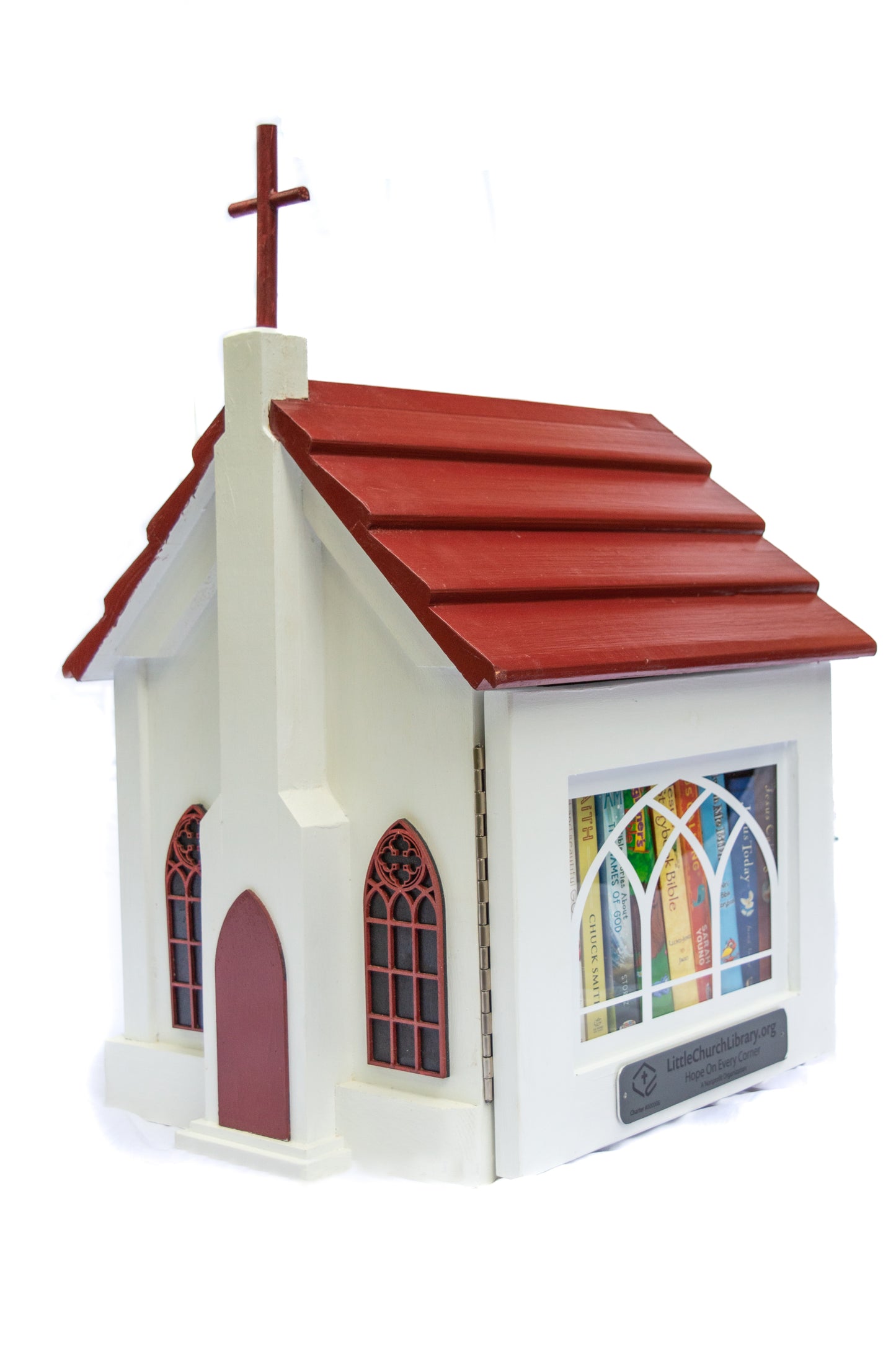 Little Church Library - Red/Black